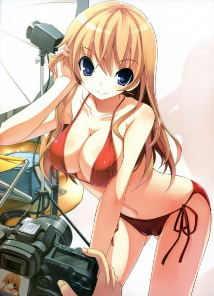 anime bikini dance