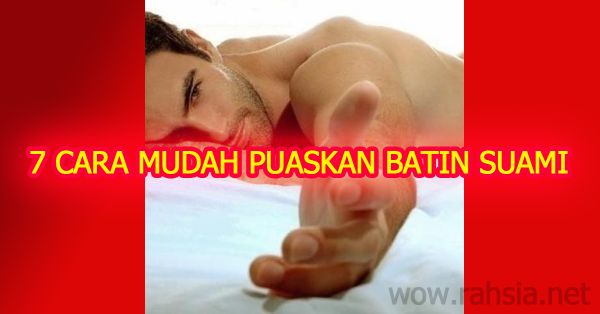 cara naik nafsu suami isteri