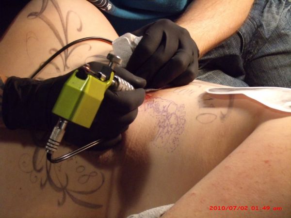 pretty tattoos on private areas