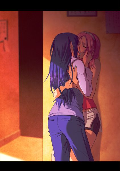 sakura and hinata do it