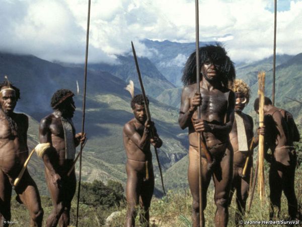 new guinea tribesman