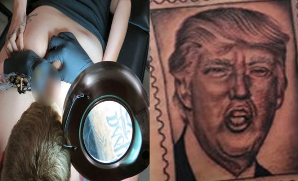 anus face tattoo