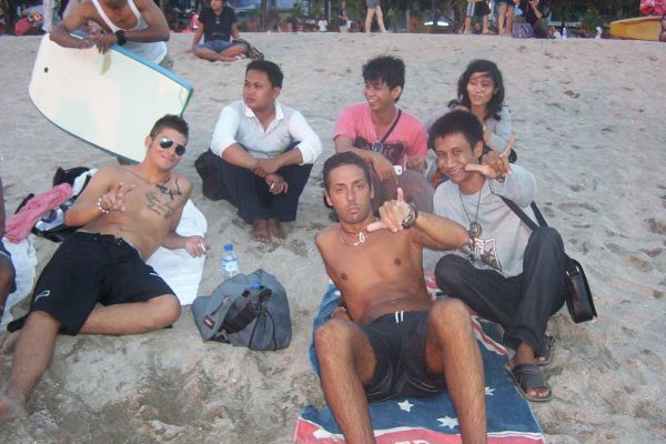 bule bugil di pantai bali