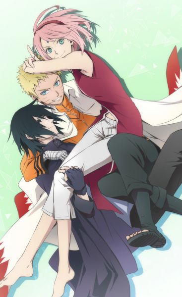 sasuke sakura and sarada