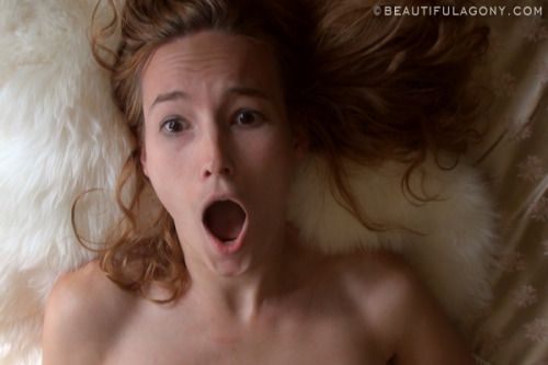 beautiful agony orgasm