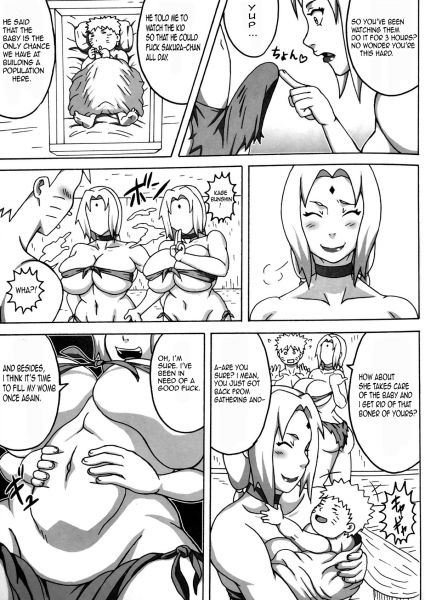 tsunade x sakura x hinata