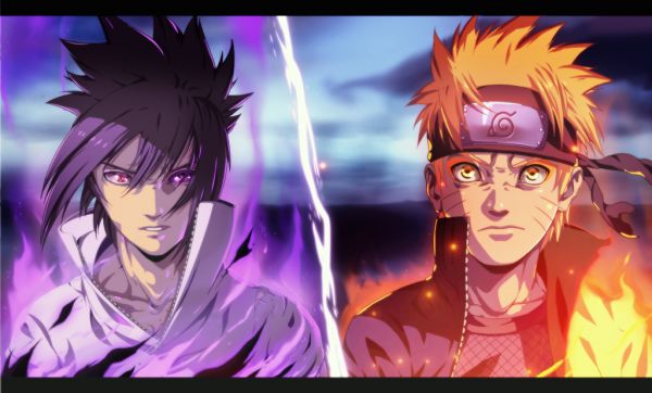 naruto dan sasuke shippuden
