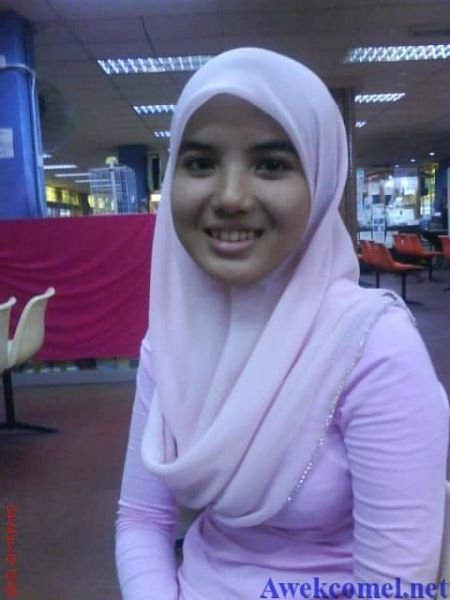 jilbab tembus pandang