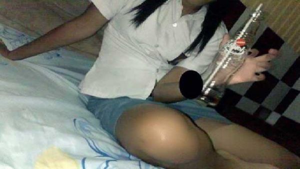 jilbab nyepong