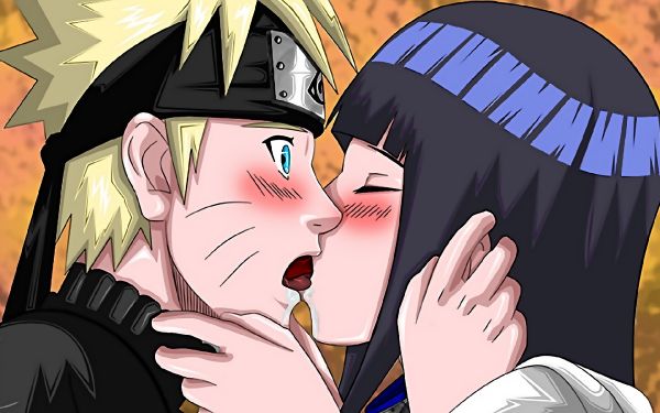 sasuke and hinata kissing