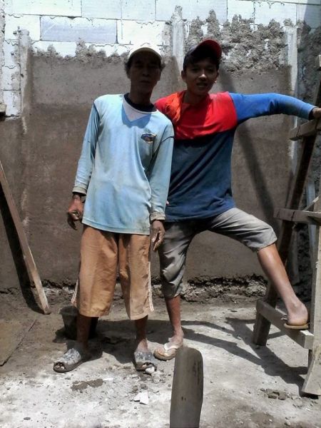 kuli bangunan kerja di bandung