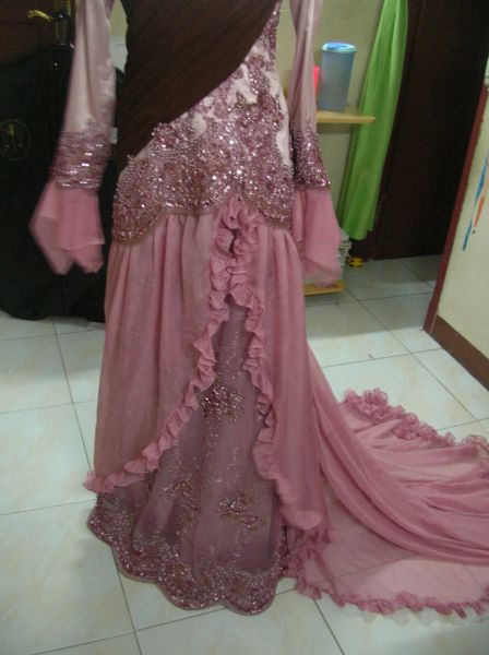 gaun pengantin muslimah