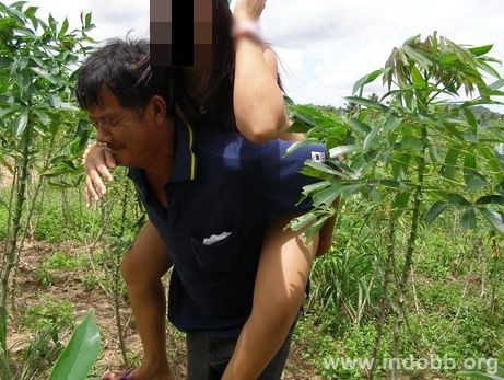 abg mesum di kebun