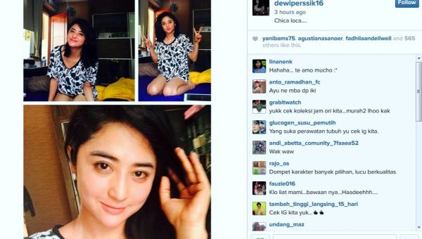 dewi persik sensasional