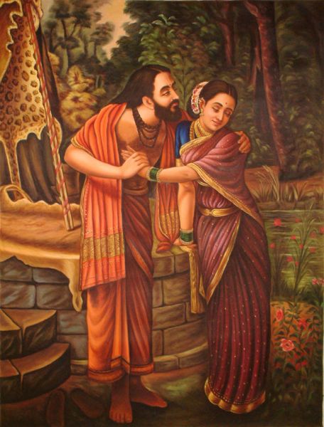 classic hindu art