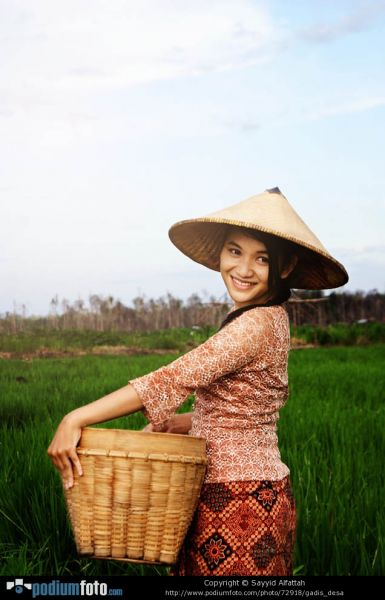 gadis kampung indonesia