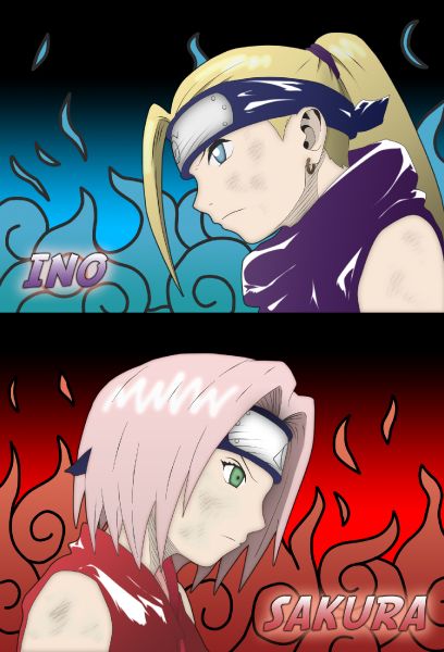 lady tsunade and sakura