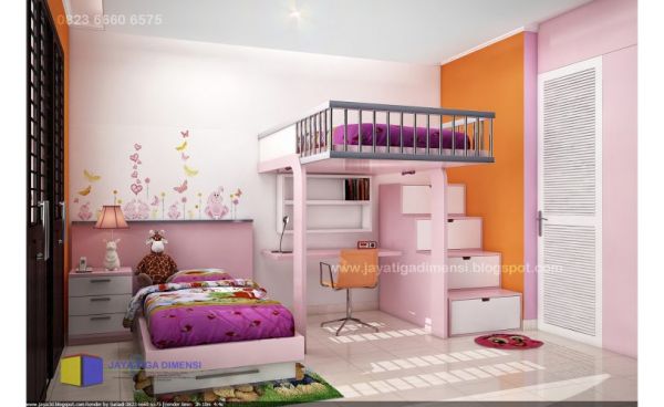 kamar tidur remaja