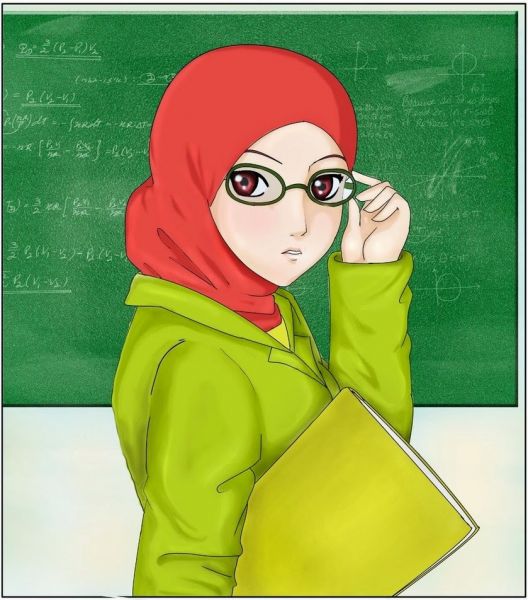 gambar murid dan guru