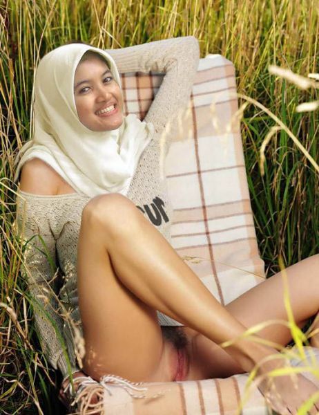 jilbab tembus pandang