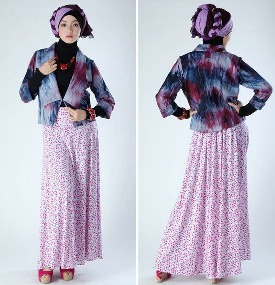 contoh model kebaya modern untuk orang berhijab