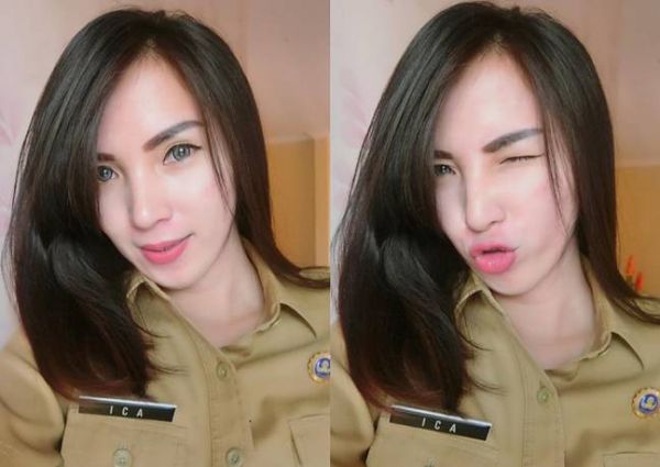 zaskia goyang itik