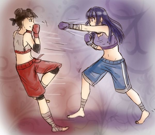 naruto vs tenten