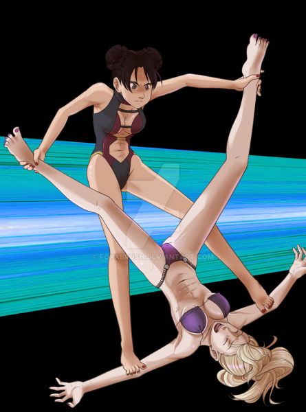 rock lee vs tenten