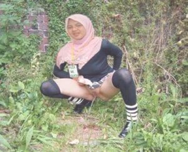 pamer memek