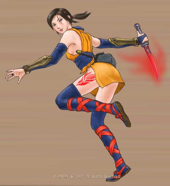 lady ninja kaede watch