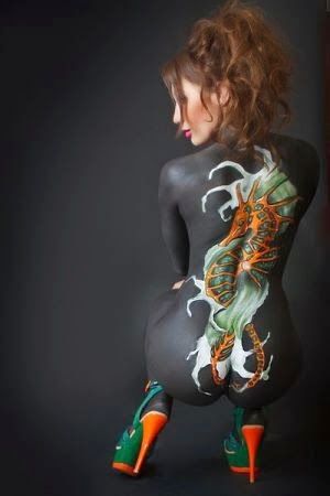 germany world cup body paint