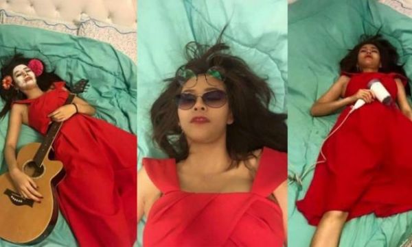 cewek tidur montok