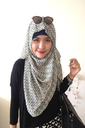 model jilbab