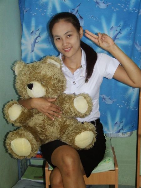 ngangkang pamer memek