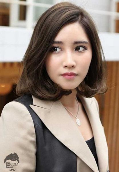 rambut pendek ala korea