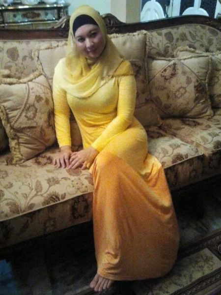 jilbab cara memakaii