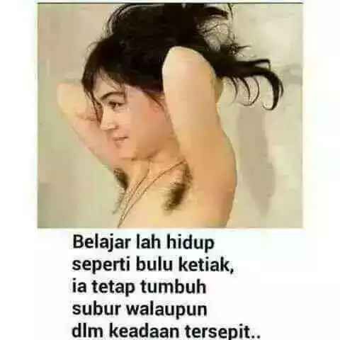 bulu ketiak perempuan
