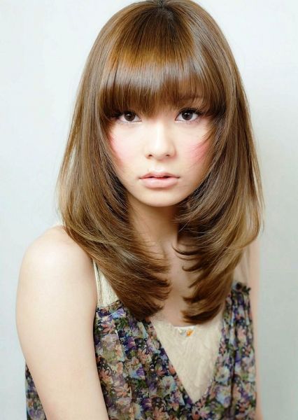 model rambut sebahu