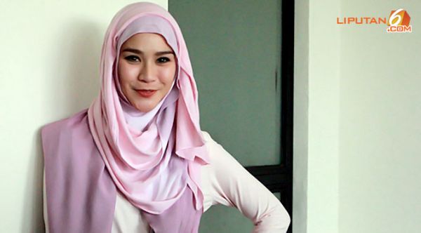tutorial hijab zaskia mecca