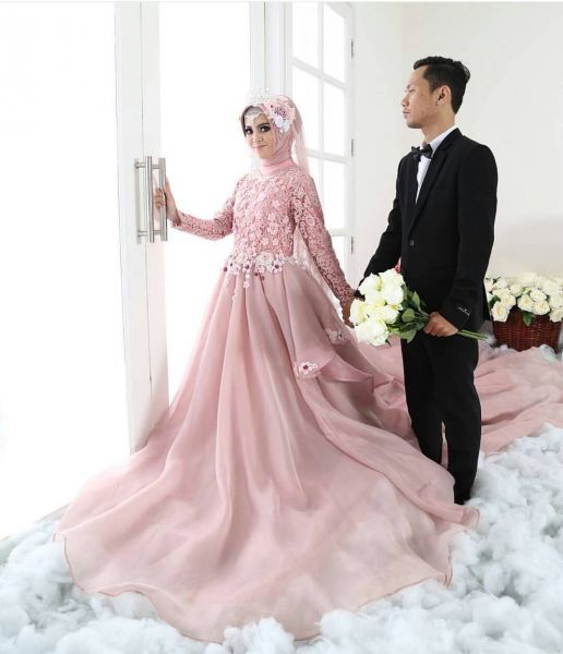 gaun pengantin princess