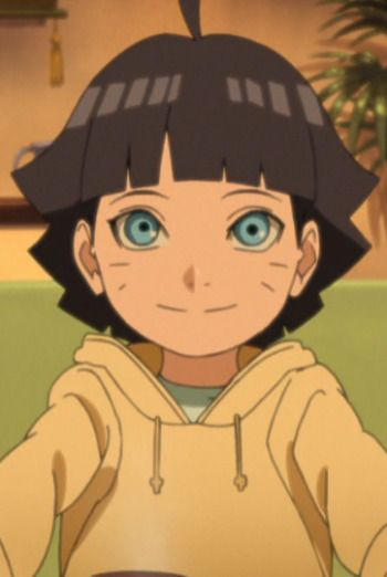 boruto himawari and kurama