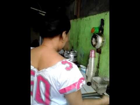gambar orang mandi