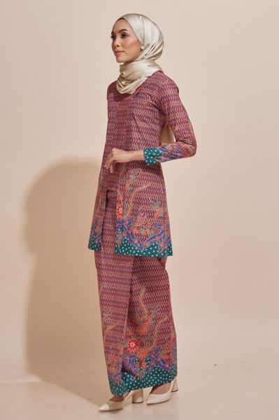 baju kurung peplum untuk orang gemuk
