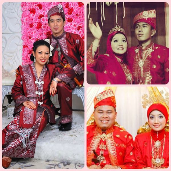 baju pengantin melayu