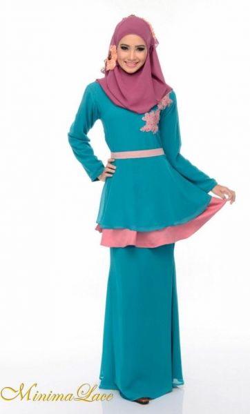 design baju peplum lace