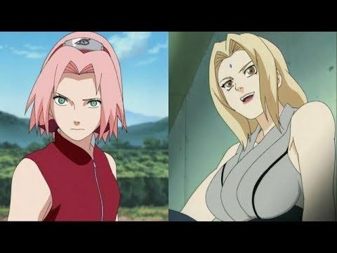 sakura and hinata fight