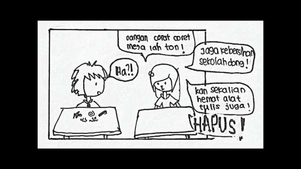 contoh komik pendek 1 halaman