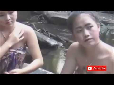 foto orang mandi