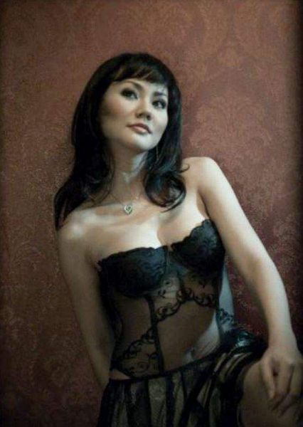 darkly
