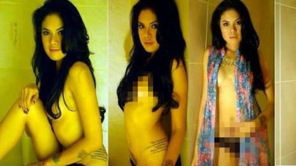 cewek mandi tanpa sensor